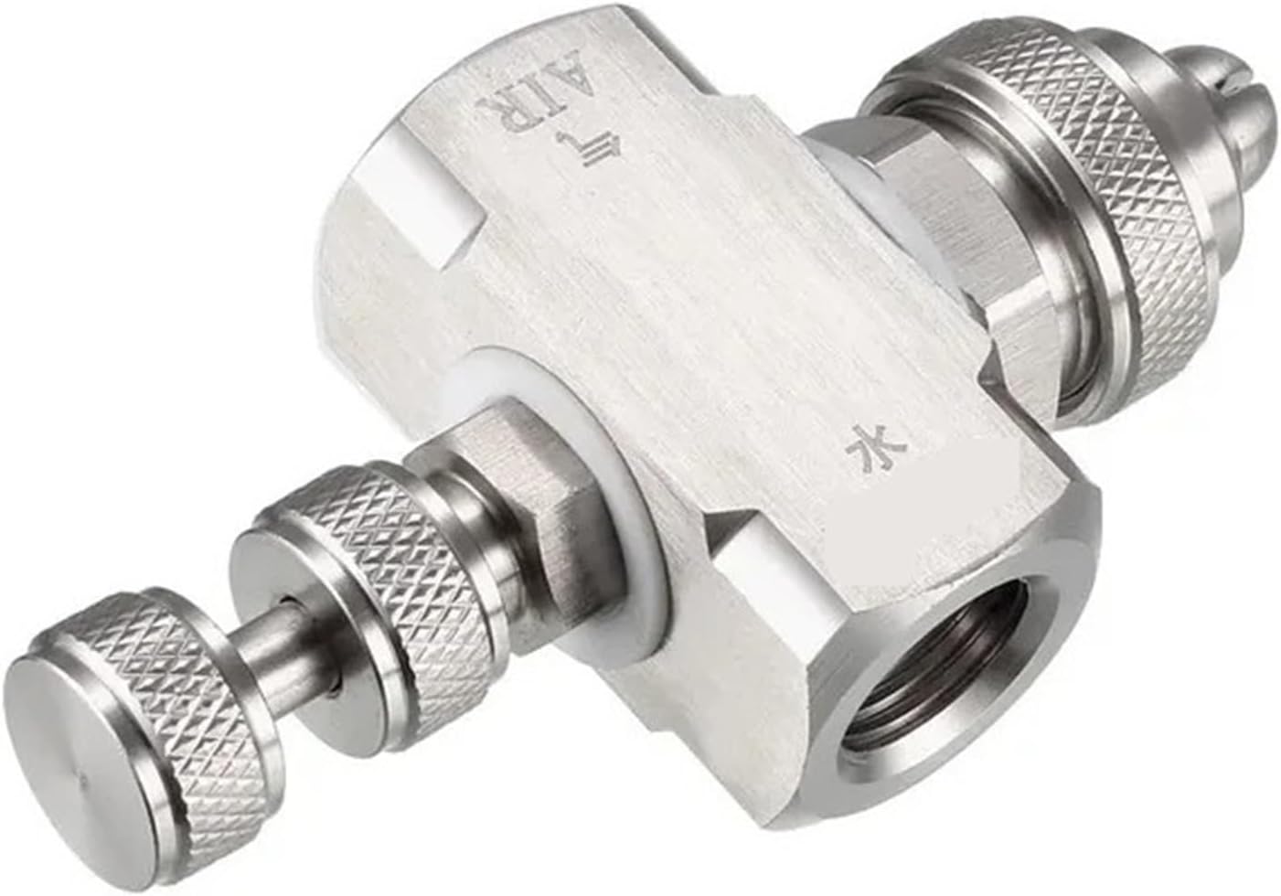 MQKXZOWL Low Pressure Misting Nozzle 1\/4 BSPT Flat Fan Solid Cone Wide Angle Spray Tip