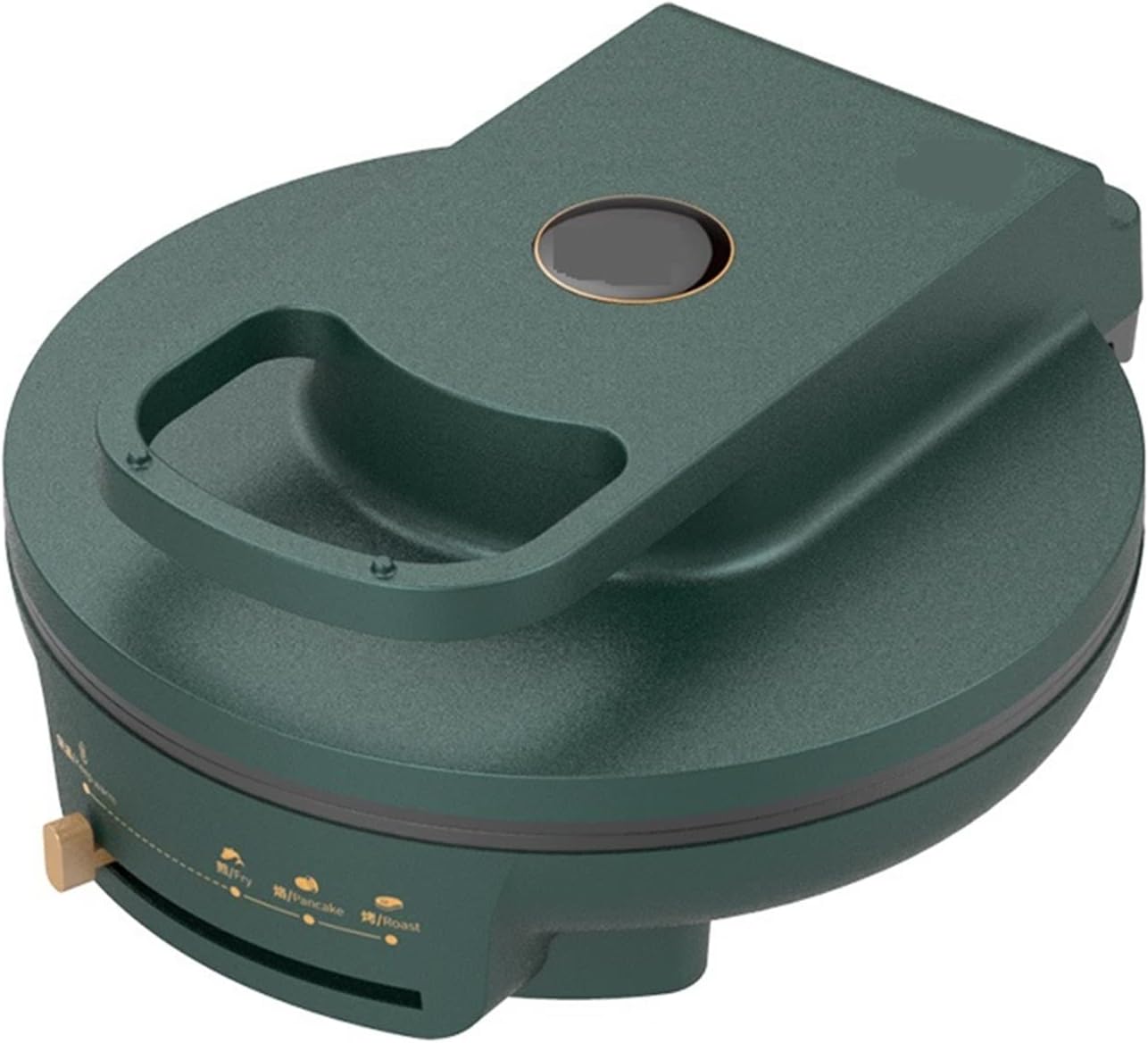 UNbit Irons， Electric Baking Pan Household Double-sided Heating Frying Grill Pancake Machine Breakfast Machine Barbecue Pancake Pan, Green