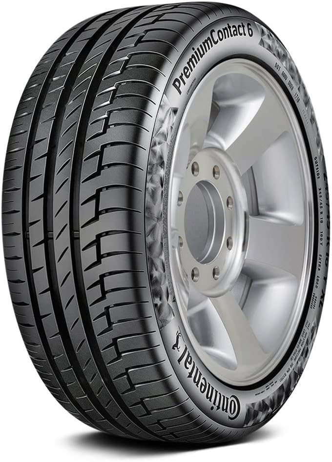 Continental CONTIPREMIUMCONTACT 6 SSR (RUN FLAT) 225X55R17 Tire - Summer, Performance,Run Flat