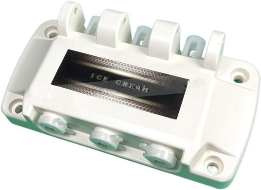 Kitchen Appliance Accessories 1Pcs Panel Block White Color Face Plate Fittings Spare Parts,Compatible for Vevor YKF Soft Ice-Cream Machines Accessories