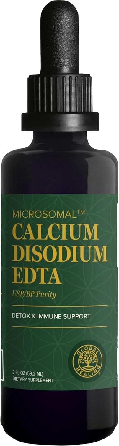 Global Healing Calcium Disodium E - D - T - A - 2 Fl Oz