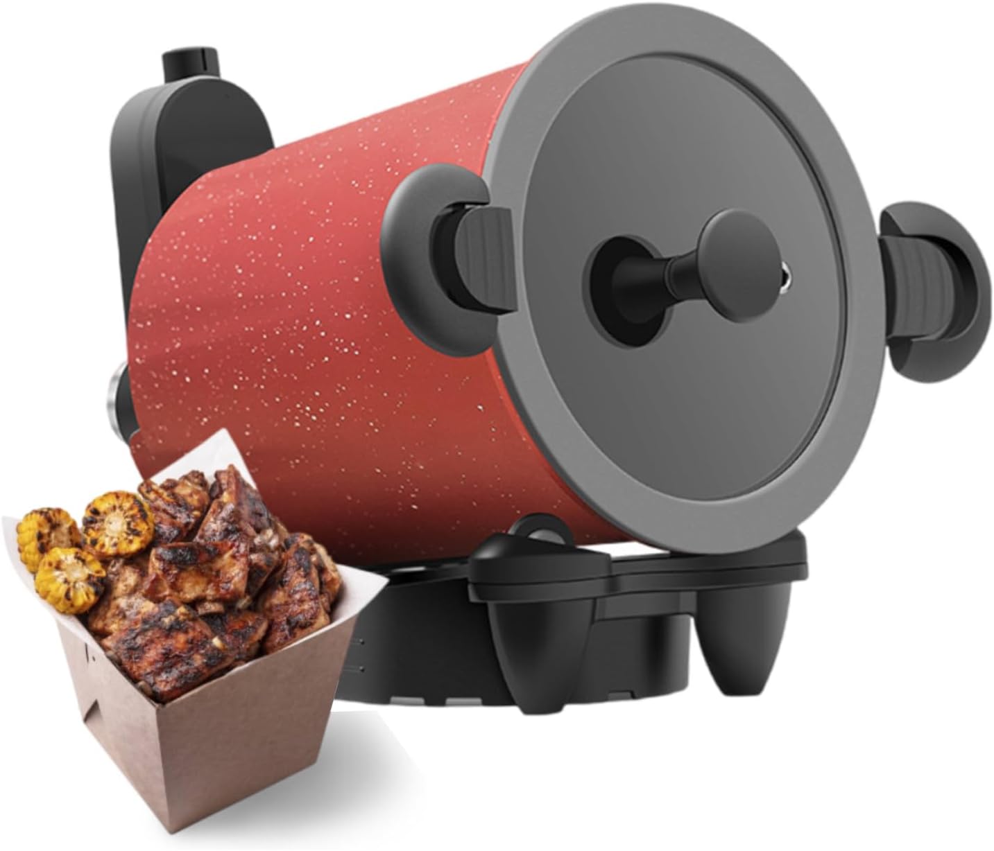 Full Automatic Cooking Pot, 360° Rotating Heating, Non-Stick Pan, Multi-Function Stir-Fry Machine, Portable for Travel & Home Use