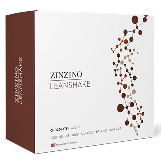 LeanShake Chocolate Whey Protein Powder, Portion Packs, Supports Muscle Building, Gut Health, and Healthy Body Balance - 16 x 30g