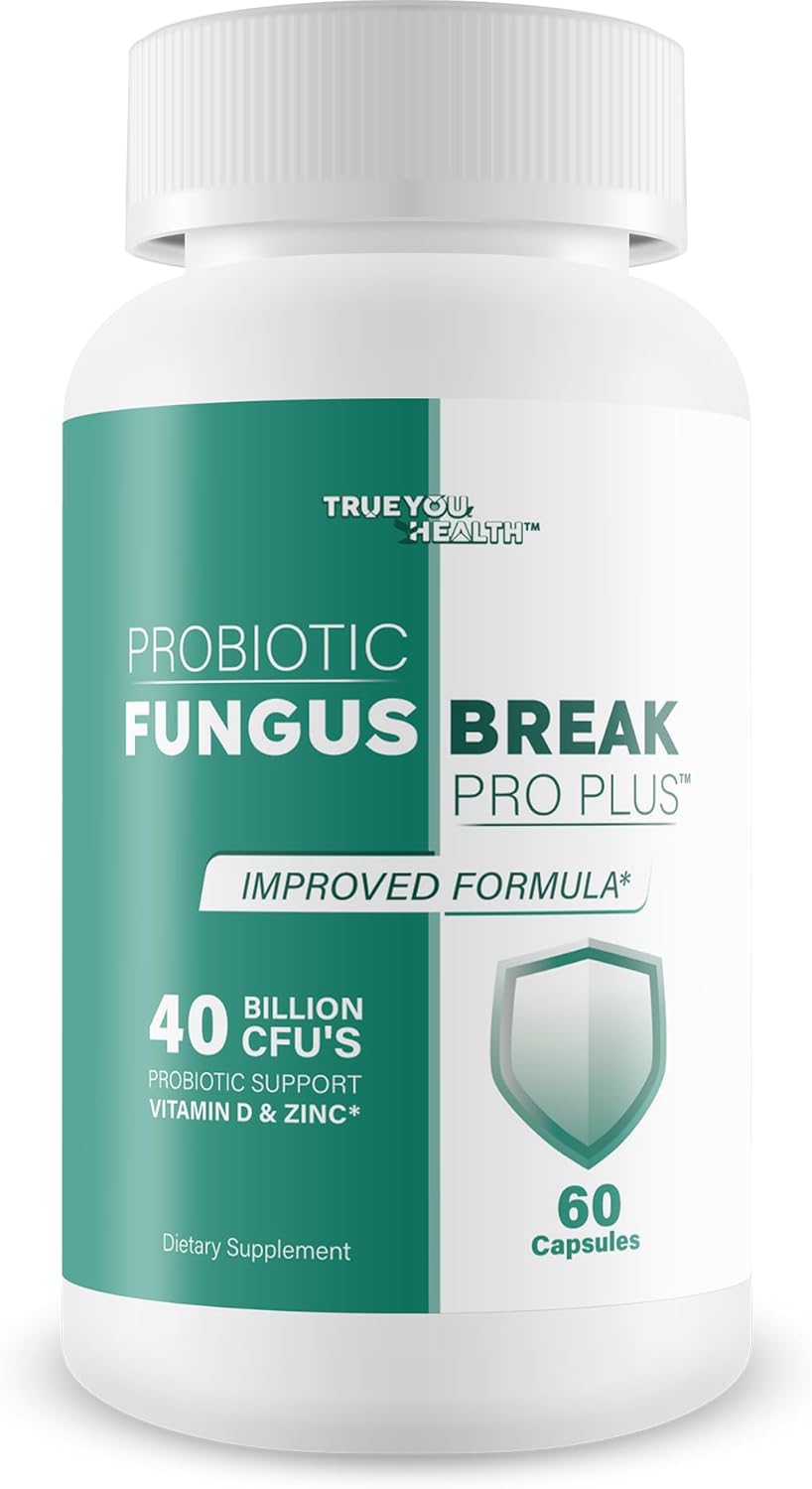 Probiotic Fungus Break Pro Plus - Improved Formula - Our Best Nail Fungus Probiotics For Nail Fungus Care - Best Nail Fungus Pills - Natural Nail Fungus Care Best Nail Fungus Treatment Probiotic Pills