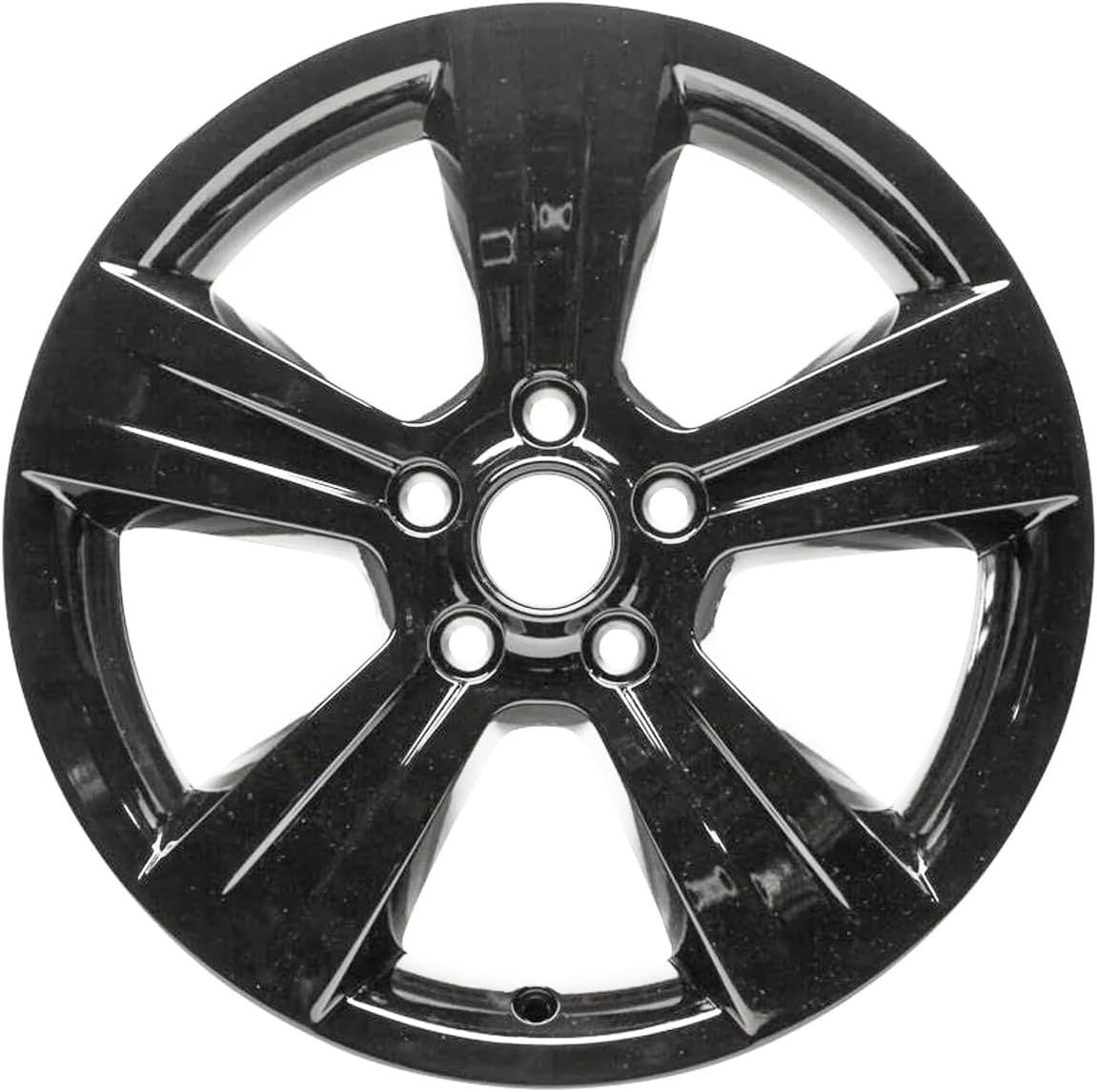 New 17x6.5 17-Inch Gloss Black Aluminum Alloy Wheel Rim Fits Jeep Compass and Patriot 2011-2017 ALY02380U45N