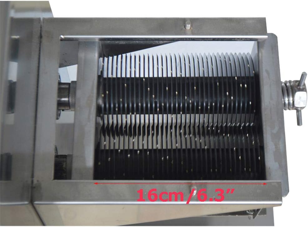 INTBUYING One Blade 3mm for QE 110V Commercial Meat Cutting Machine Meat Slicer 500KG/H