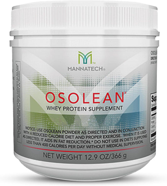 Mannatech Protein Powder, OsoLean (Canister) 12.9 oz