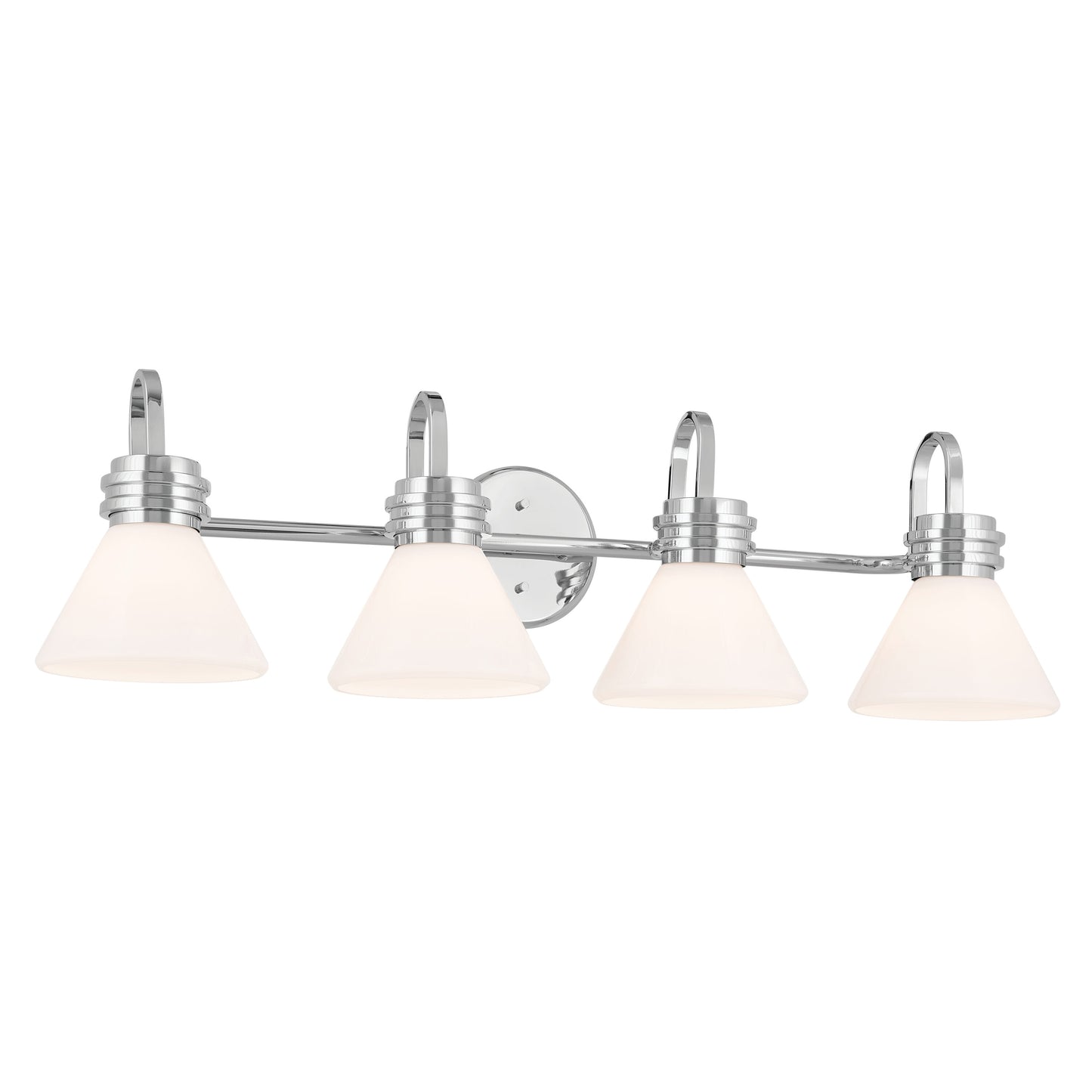 Kichler Farum 34-in 4 -Light Chrome Modern/contemporary Vanity light 5384768