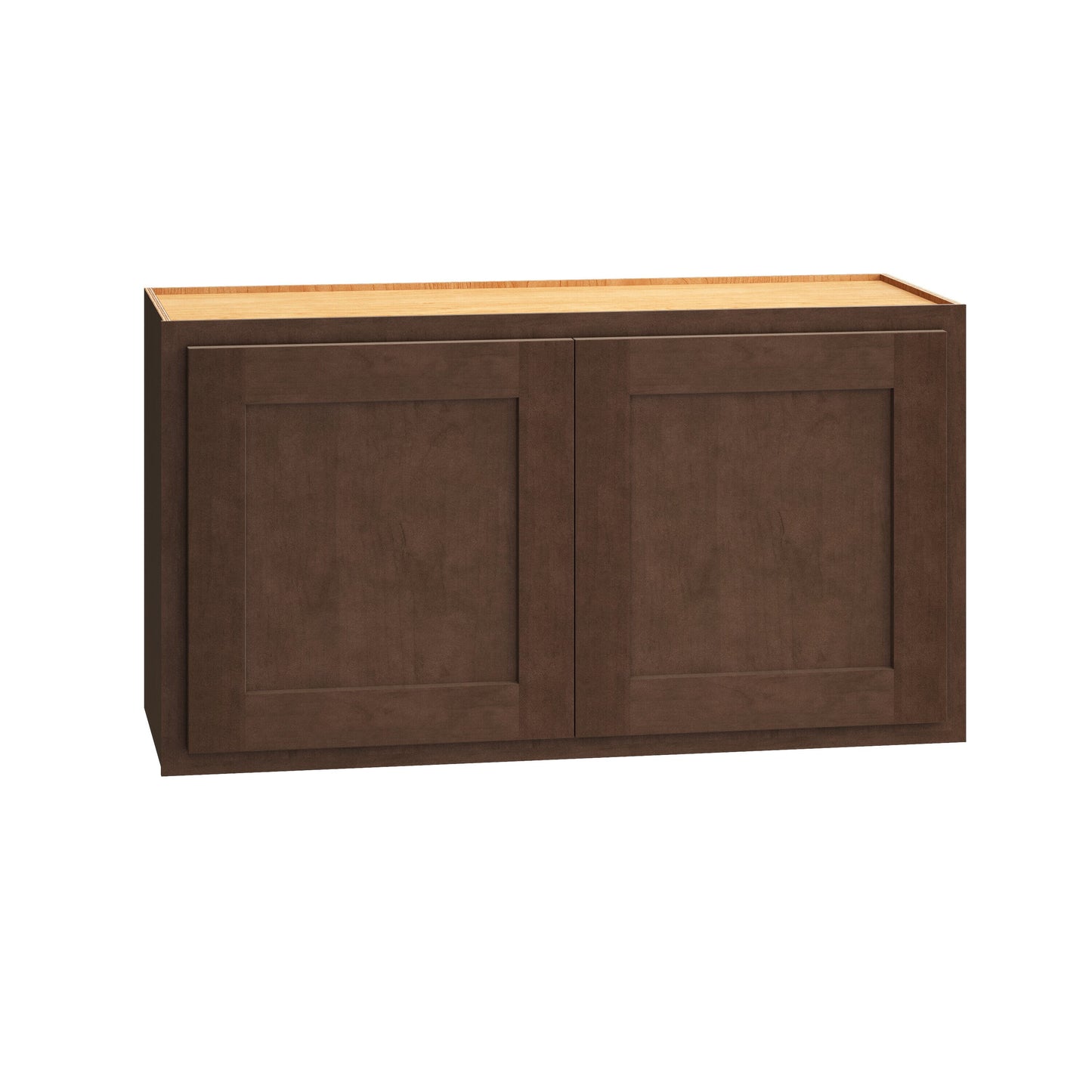 Diamond Express Jamestown 33-in W x 18-in H x 12-in D Thatch Partial Overlay Wall Fully assembled Plywood Cabinet (Recessed Panel Shaker)