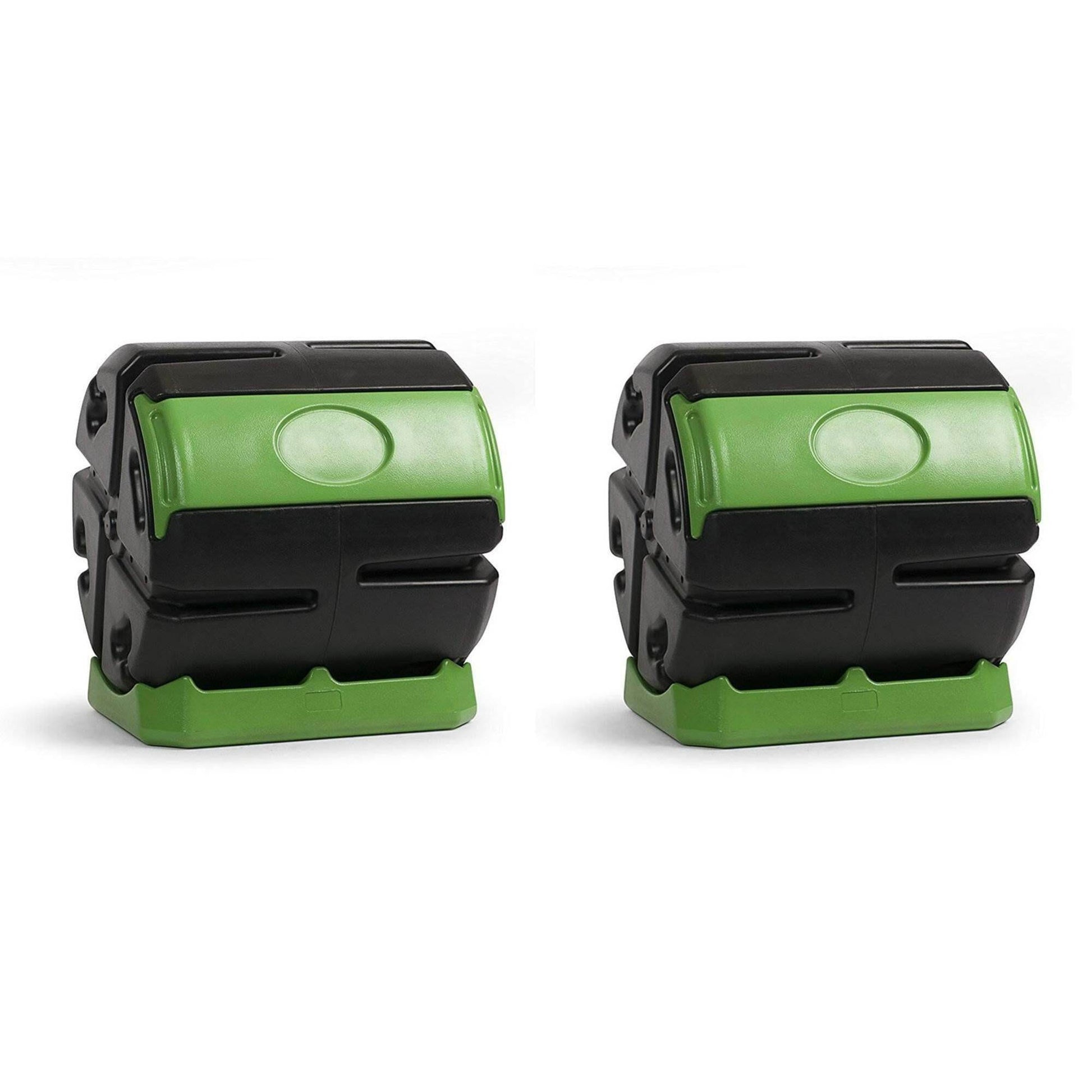 Hot Frog 5 cu. ft. Plastic Tumbler Composter with Snap Lid, Outdoor Use, Easy Assembly, Multiple Colors/Finishes 115868