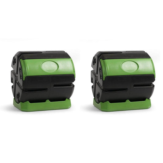 Hot Frog 5 cu. ft. Plastic Tumbler Composter with Snap Lid, Outdoor Use, Easy Assembly, Multiple Colors/Finishes 115868