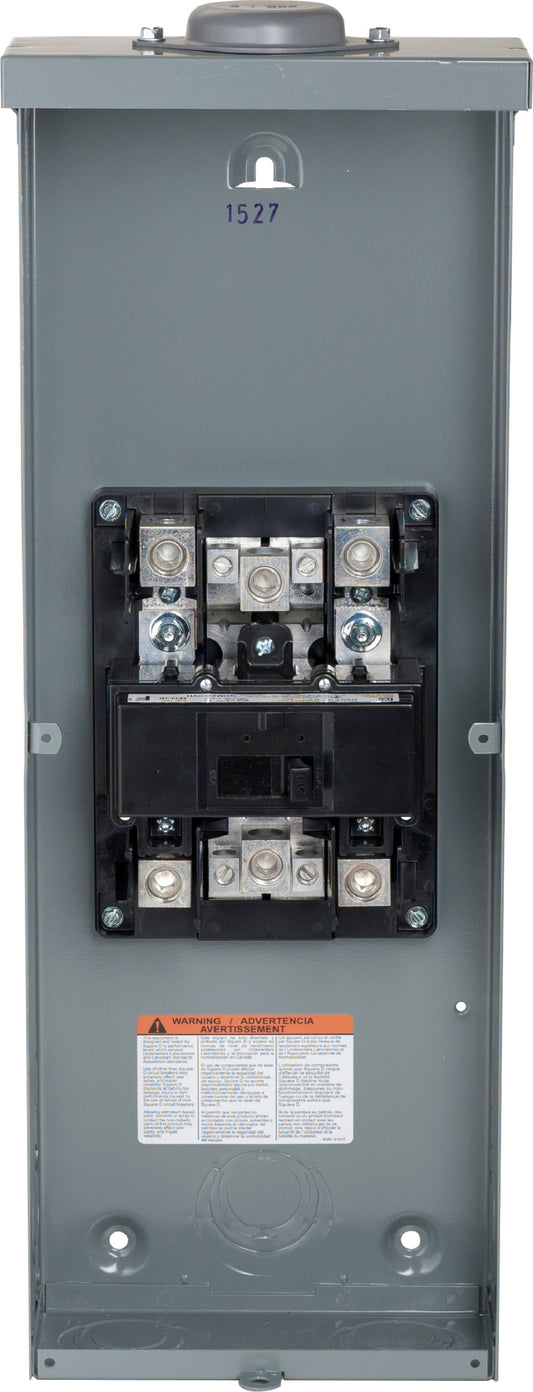 Square D QO 200 Amp Single Phase (120V/240V) Fusible Outdoor General-duty Enclosed Circuit Breaker Disconnect QOM2E2200NRB