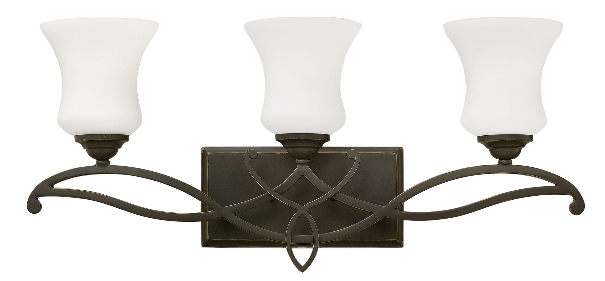 Hinkley Brooke 24-in 3 -Light Antique Bronze Transitional Vanity light 5663274