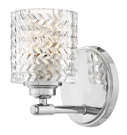 Hinkley Elle 5.5-in 1 -Light Gloss Chrome Traditional Vanity light 5663078