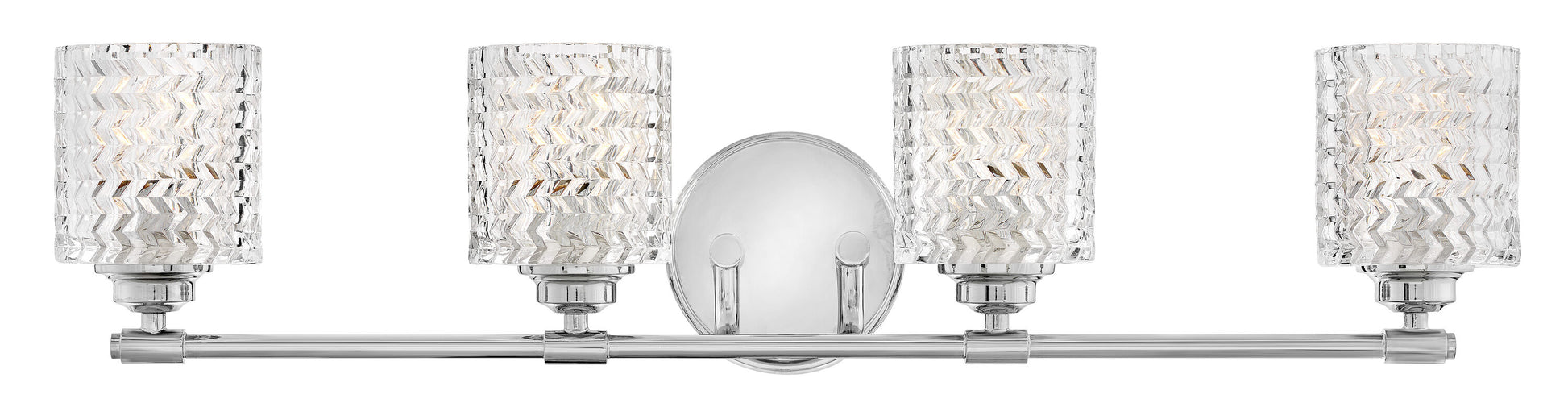Hinkley Elle 32-in 4 -Light Gloss Chrome Traditional Vanity light 5663073