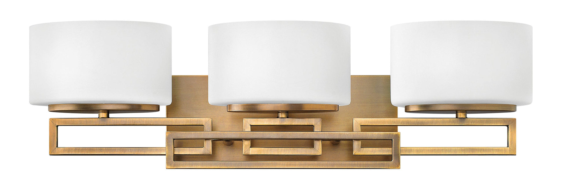 Hinkley Lanza 25-in 3 -Light Brushed Bronze Transitional Vanity light 5662973