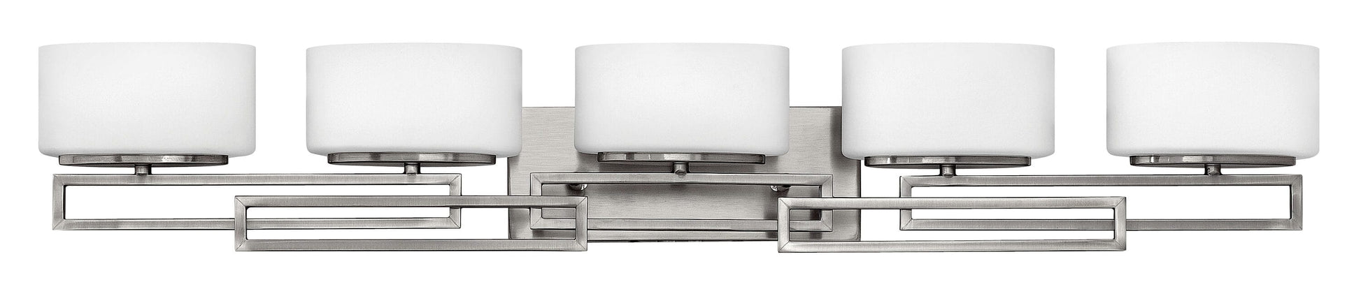 Hinkley Lanza 43-in 5 -Light Brushed Nickel Transitional Vanity light 5663263