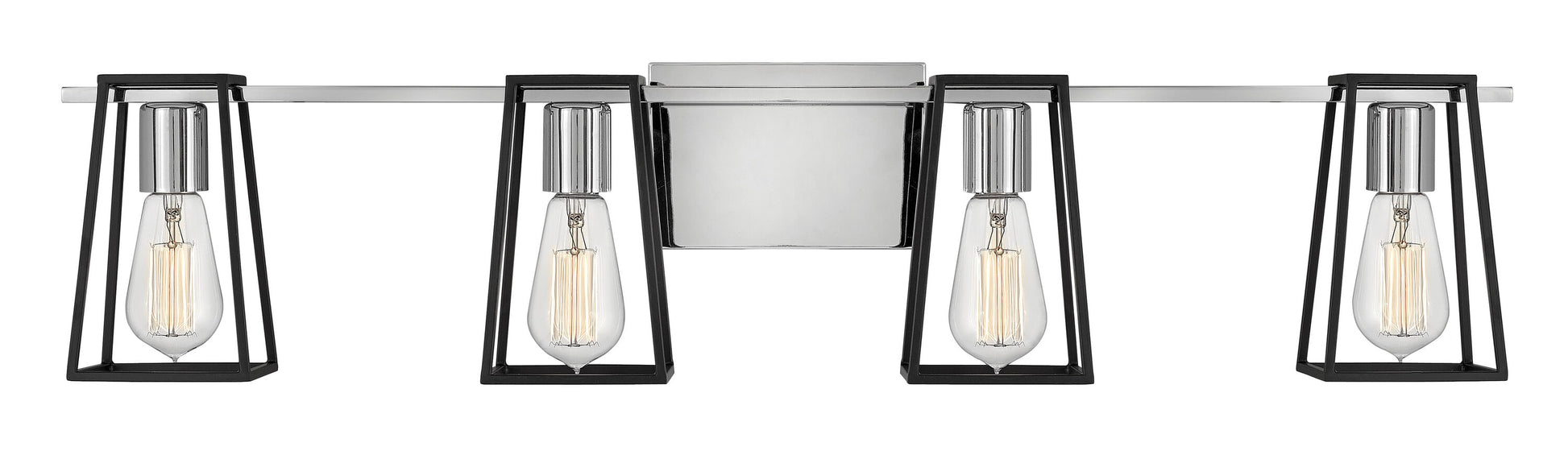 Hinkley Filmore 33.5-in 4 -Light Gloss Chrome Transitional Vanity light 5662997