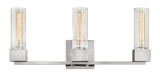 Hinkley Xander 23-in 3 -Light Polished Nickel Modern/contemporary Vanity light