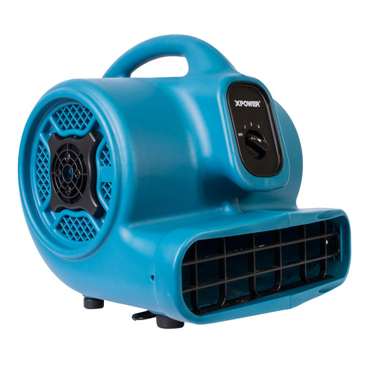 XPOWER 1/4-HP 1600-CFM Centrifugal Indoor Blower Fan P-400-BLUE