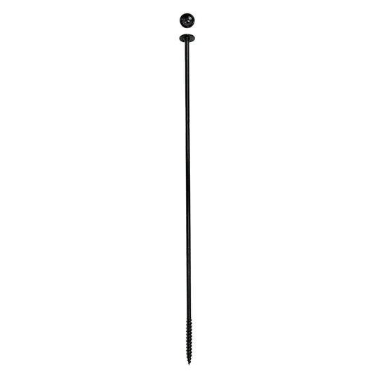 SPAX 5/16-in x 16-in Black Ecoat Wafer -Head Interior Lag screws 250 -Pack