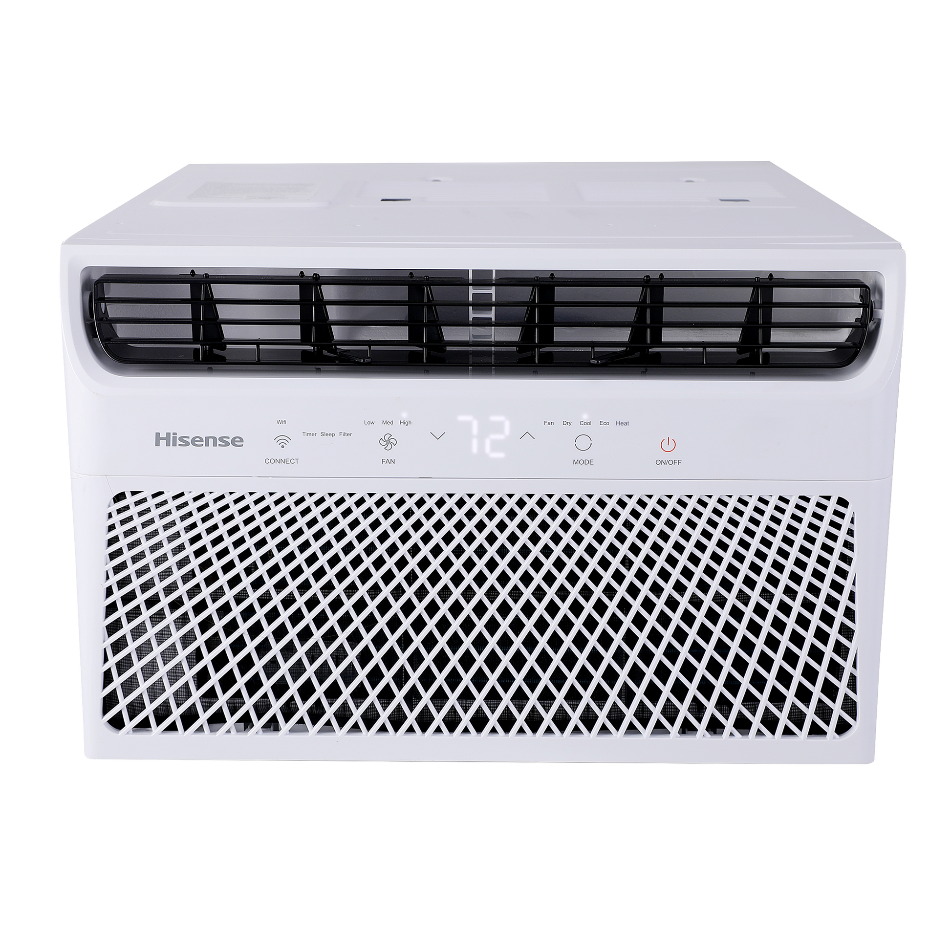 Hisense 550-sq ft Window Air Conditioner with Remote (115-Volt, 12000-BTU) Wi-Fi enabled AW1222CW1W