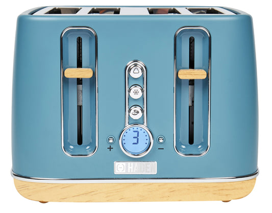 Haden Blue 4-Slice Toaster (1600-Watt) 75046