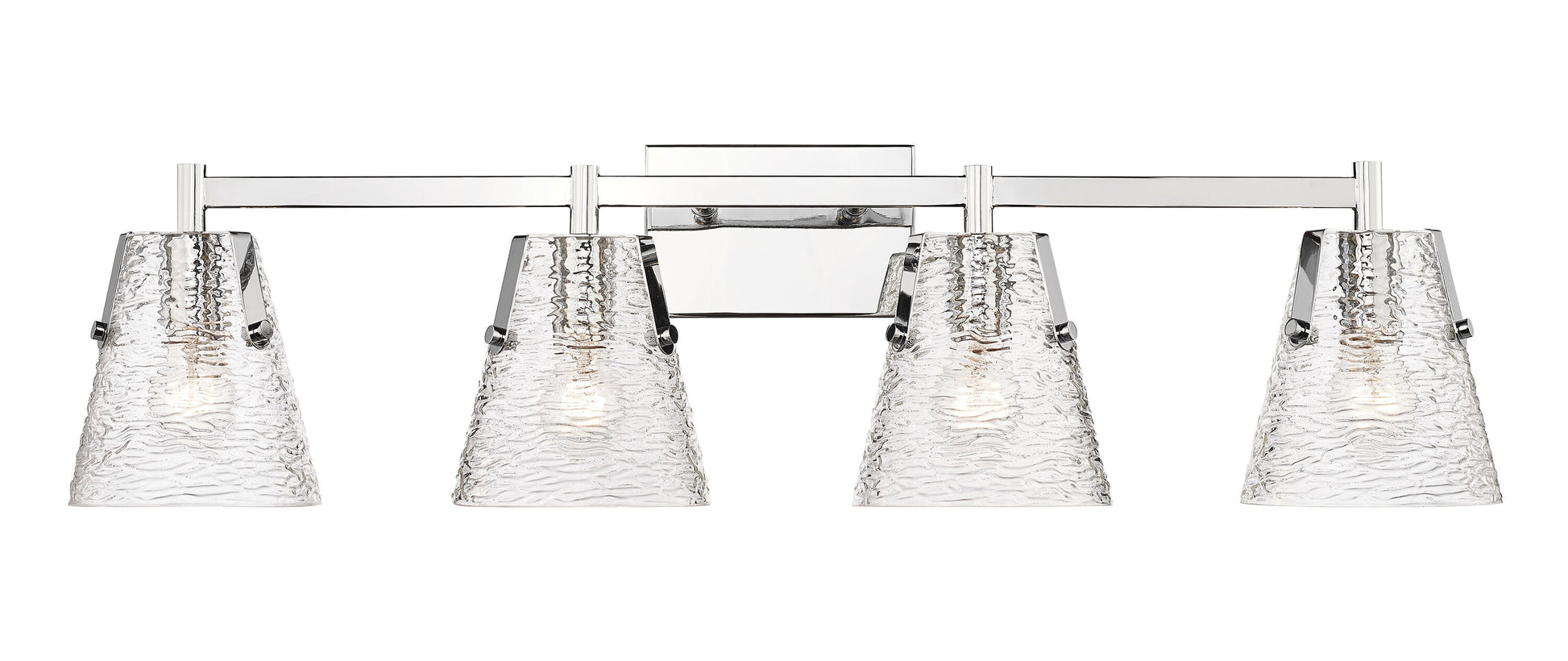Z-Lite Analia 36-in 4 -Light Polished Chrome Transitional Vanity light