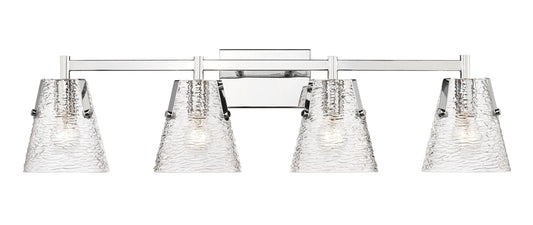 Z-Lite Analia 36-in 4 -Light Polished Chrome Transitional Vanity light