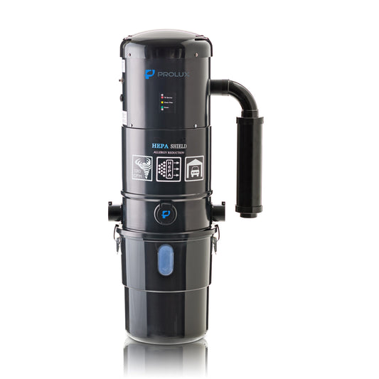 Prolux Hepa Filter Residential Bagless Central Vacuum BLACKCEN