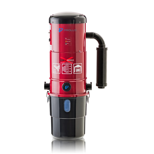 Prolux Hepa Filter Residential Bagless Central Vacuum REDCEN