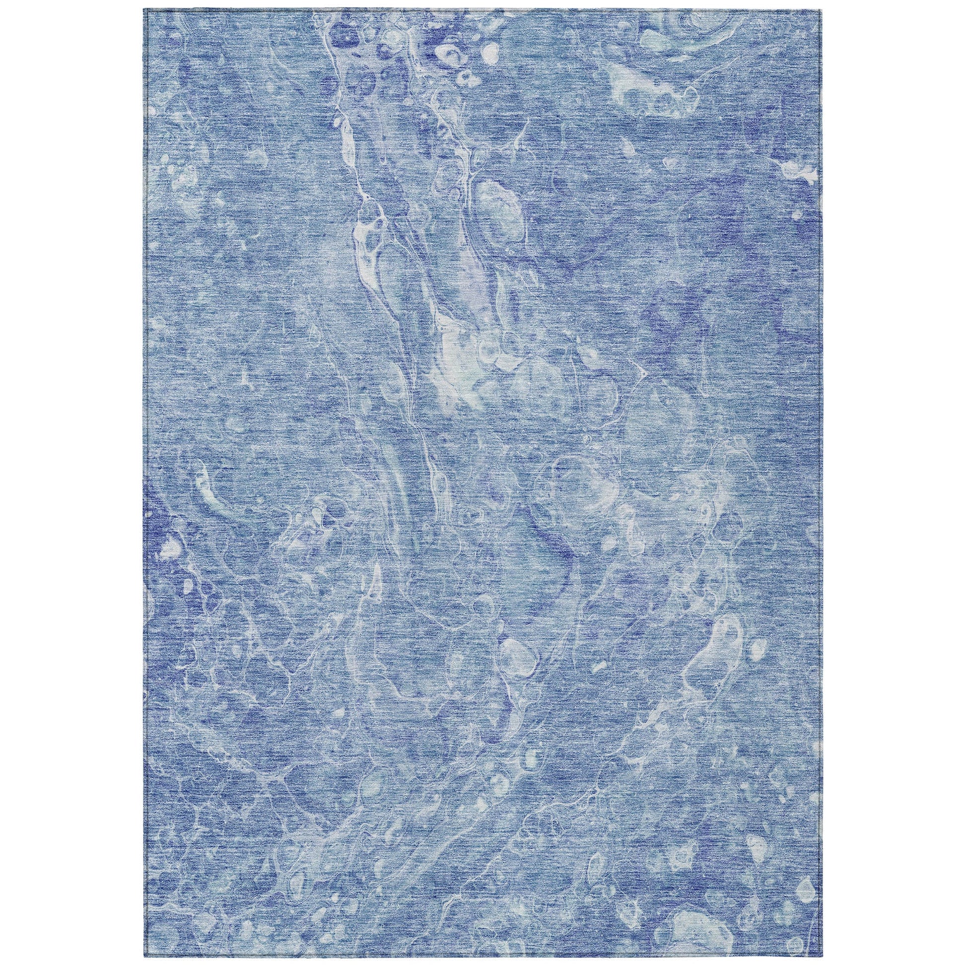 Addison Rugs Chantille ACN670SK 8 x 10 (ft) Sky Rectangular Indoor/Outdoor Geometric Machine washable Area rug
