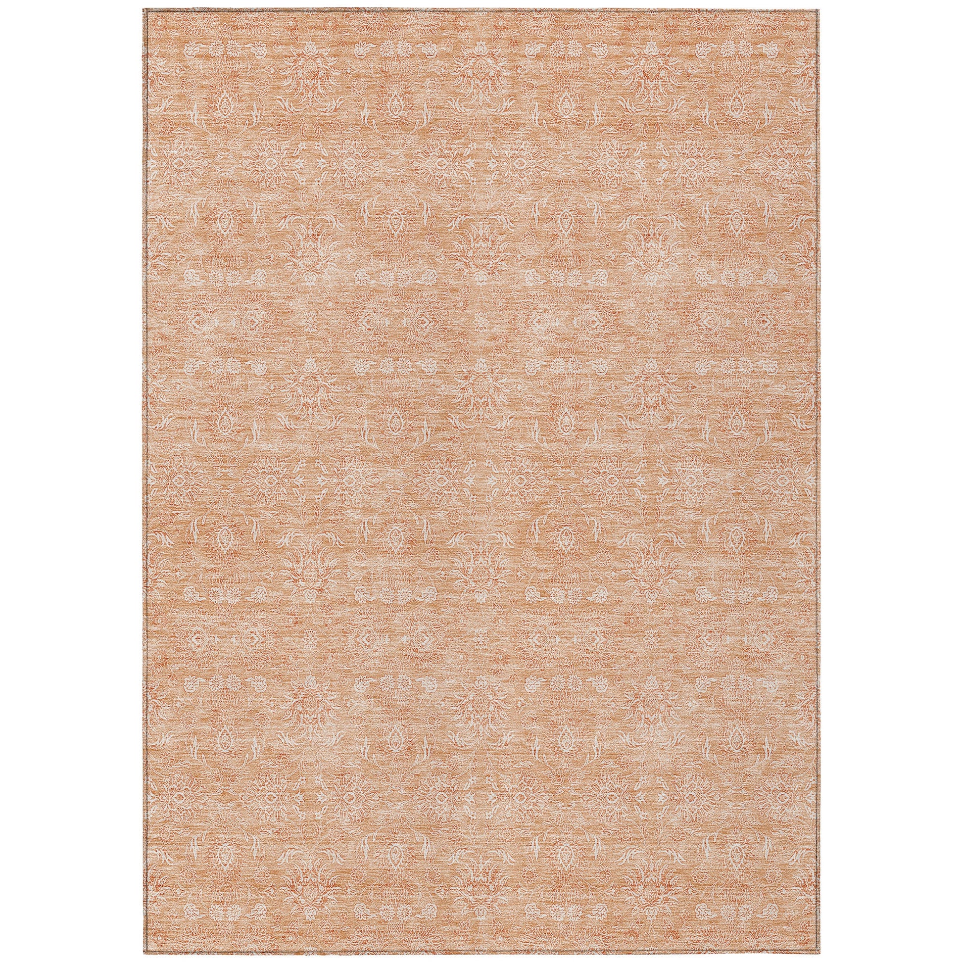 Addison Rugs Chantille ACN703PH 10 x 14 (ft) Peach Rectangular Indoor/Outdoor Geometric Machine washable Area rug