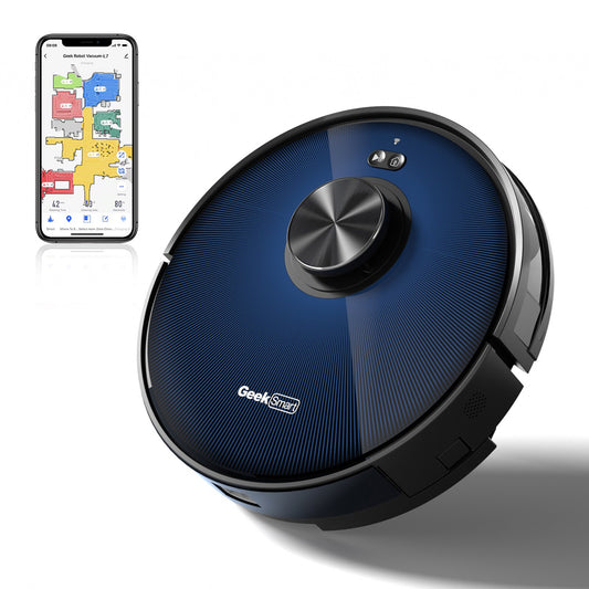 Siavonce Robot Vacuum Cleaner and Mop Auto Charging Robotic Vacuum and Mop with HEPA Filter ZX-52105320