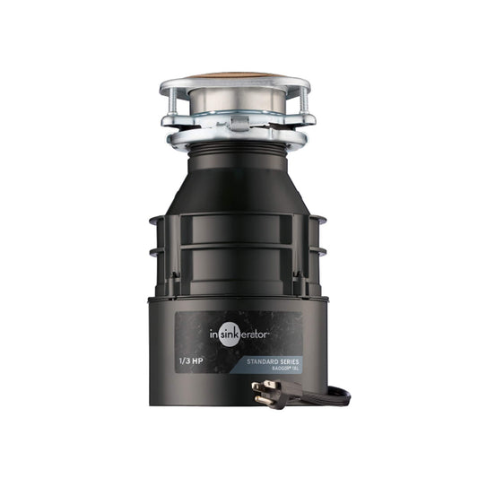 InSinkErator Badger 1XL Continuous Feed 1/3-HP Septic Safe Corded Garbage Disposal 79050A-ISE