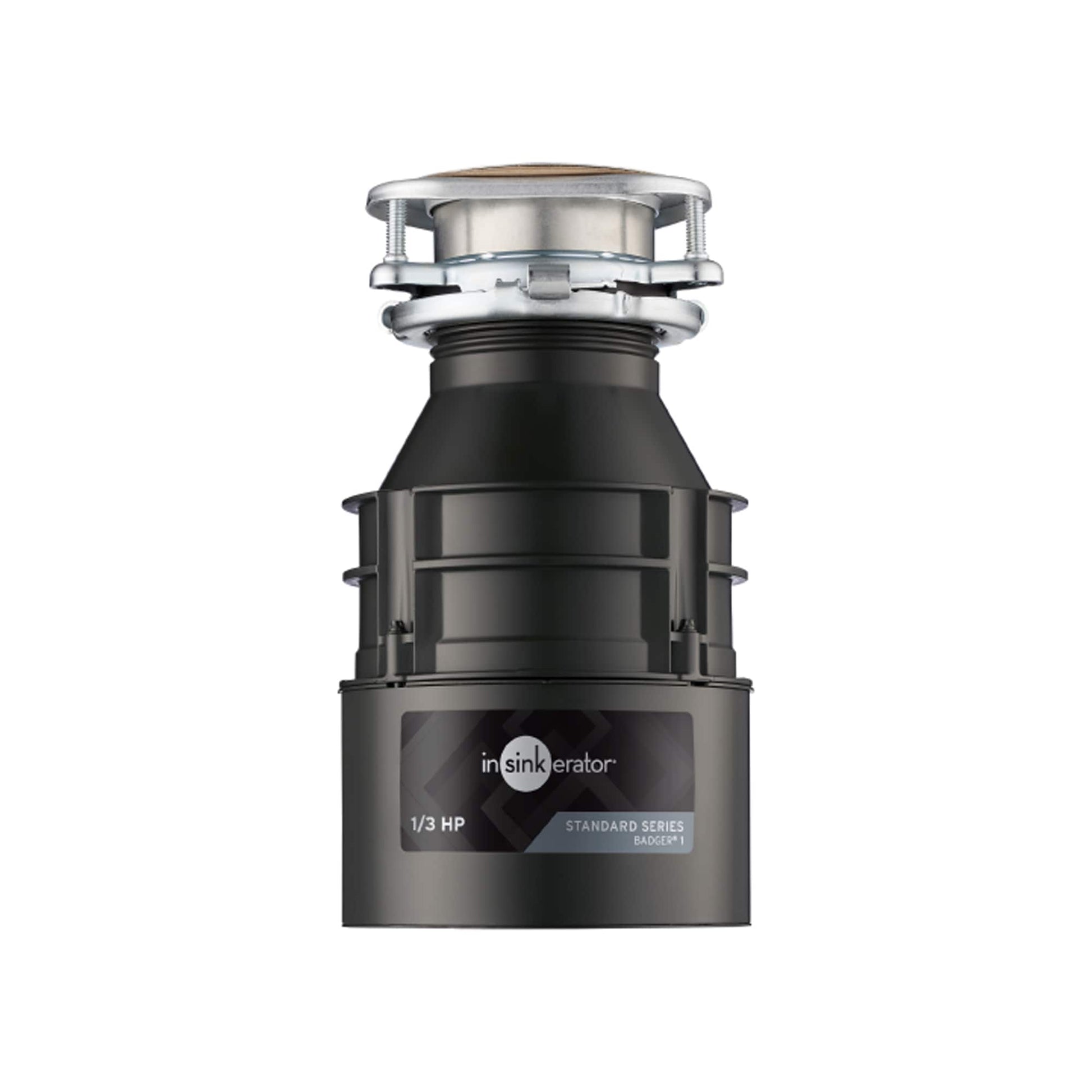 InSinkErator Badger 1 Continuous Feed 1/3-HP Septic Safe Non-corded Garbage Disposal 79029-ISE
