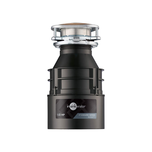 InSinkErator Badger 5 Continuous Feed 1/2-HP Septic Safe Non-corded Garbage Disposal 79008-ISE