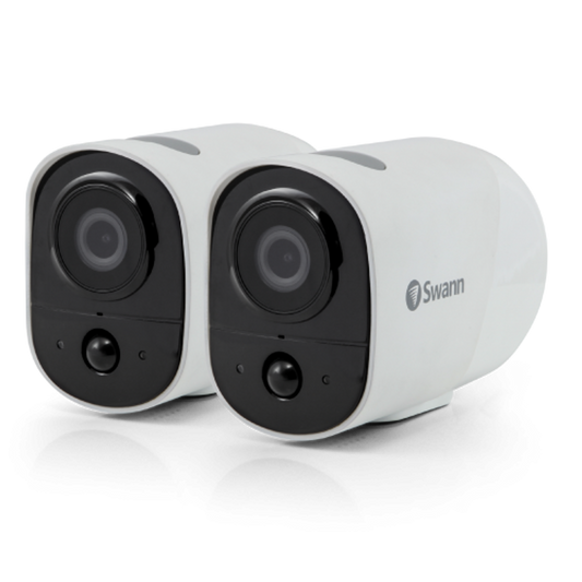 Swann Xtreem Indoor/Outdoor 2-Camera Battery-operated BulletSd (Included) Security Camera System SWIFI-XTRCM16G2PK-GL