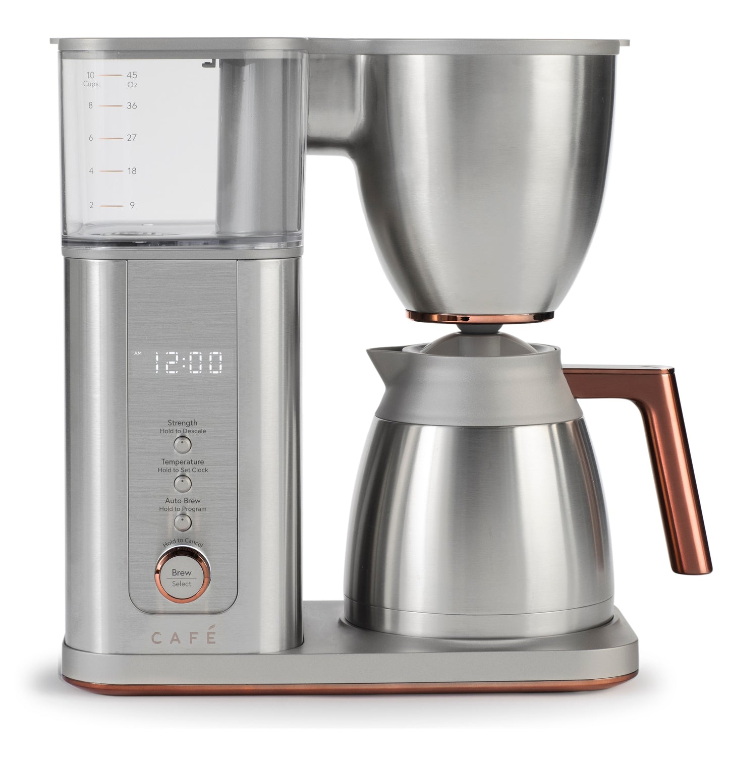 Cafe 10-Cup Programmable Drip Coffee Maker with Automatic Shut-off (Stainless Steel) C7CDAAS2PS3