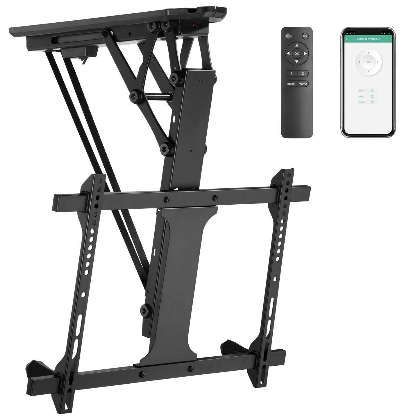 Mount-It! TV Mounts Full Motion Indoor Ceiling Tv Mount Fits TVs up to 70-in (Hardware Included) MI-4224