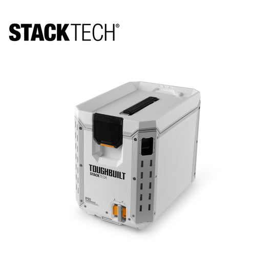TOUGHBUILT STACKTECH Compact White 16-Quart Insulated Chest Cooler TB-B1-C-60C