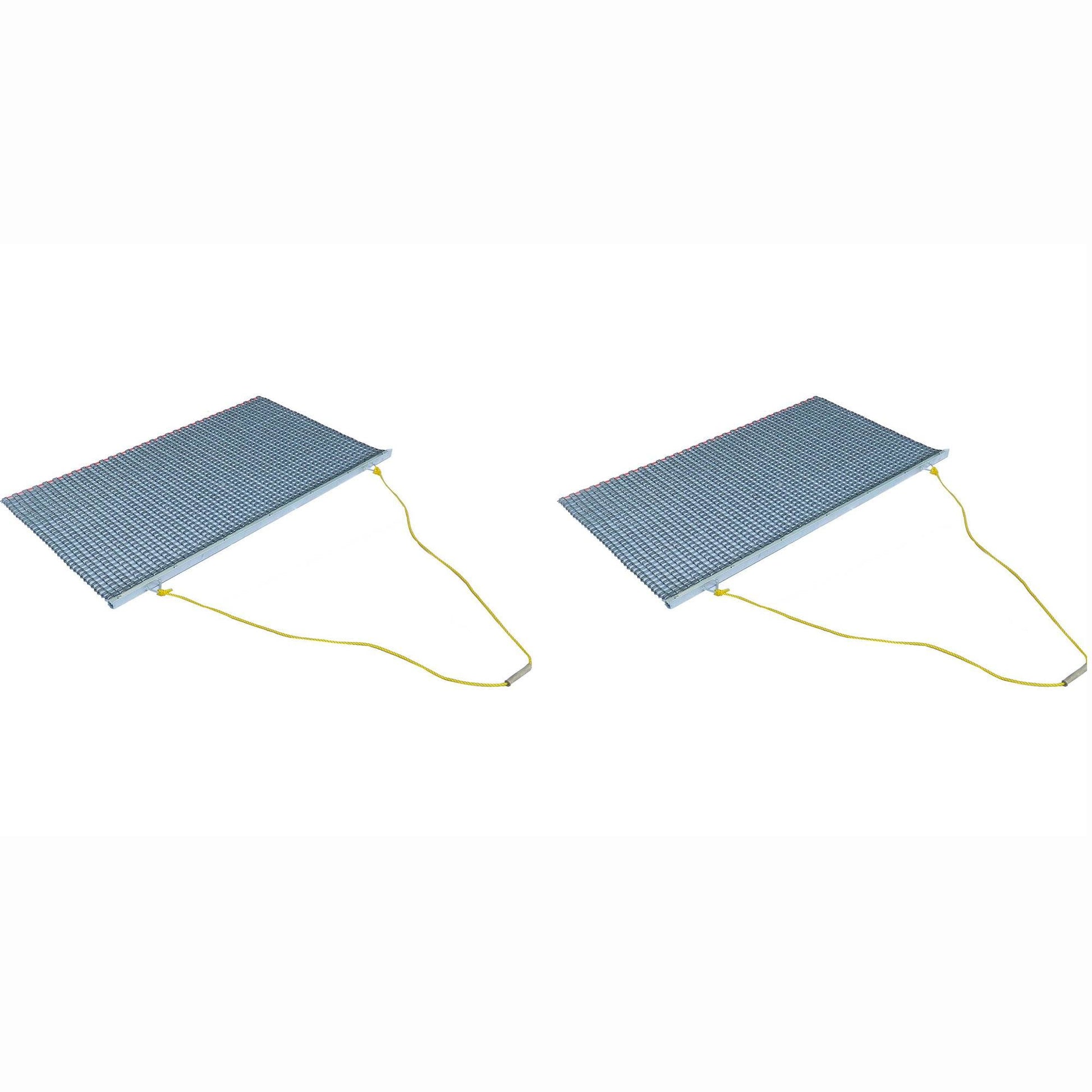 Yard Tuff Zinc Plated Field Surface Leveling Drag Mat (2 Pack) 113692