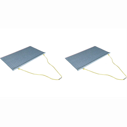 Yard Tuff Zinc Plated Field Surface Leveling Drag Mat (2 Pack) 113692