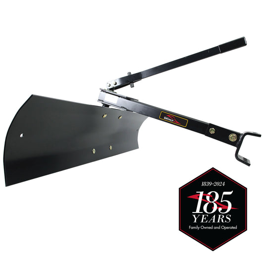 Brinly 42-Inch Box Scraper with 30-Degree Angle Adjustment, Steel Construction, Rust Resistant, Ideal for Landscaping and Year-Round Use BB-562-A