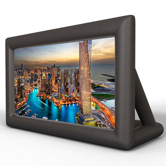 KHOMO GEAR 192-in L x 78-in W x 126-in H Inflatable Indoor/Outdoor Movie Screen GER-1161