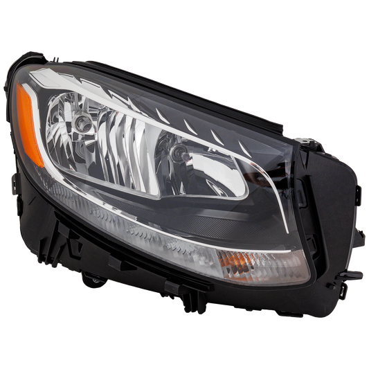 Garage-Pro Passenger Side Headlight For Mercedes Benz Glc300 4matic Base 2016-2019 Halogen with Bulb(s) Replaces# 2538202061