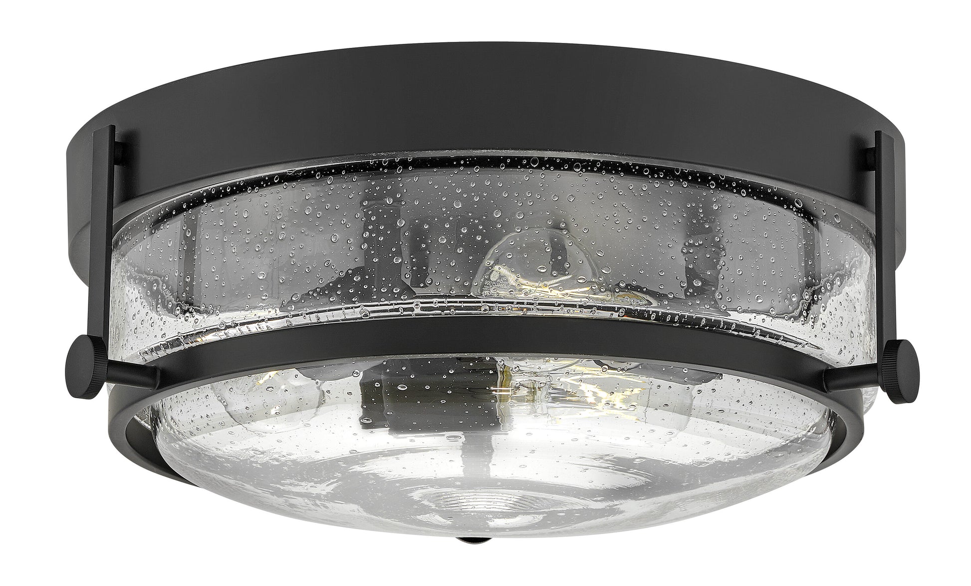Hinkley Harper 3 -Light 15.75-in Satin Black Flush Mount Light 6588883