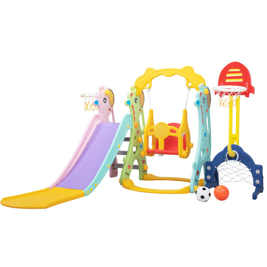 Siavonce Children's Slide Plastic Commercial/residential