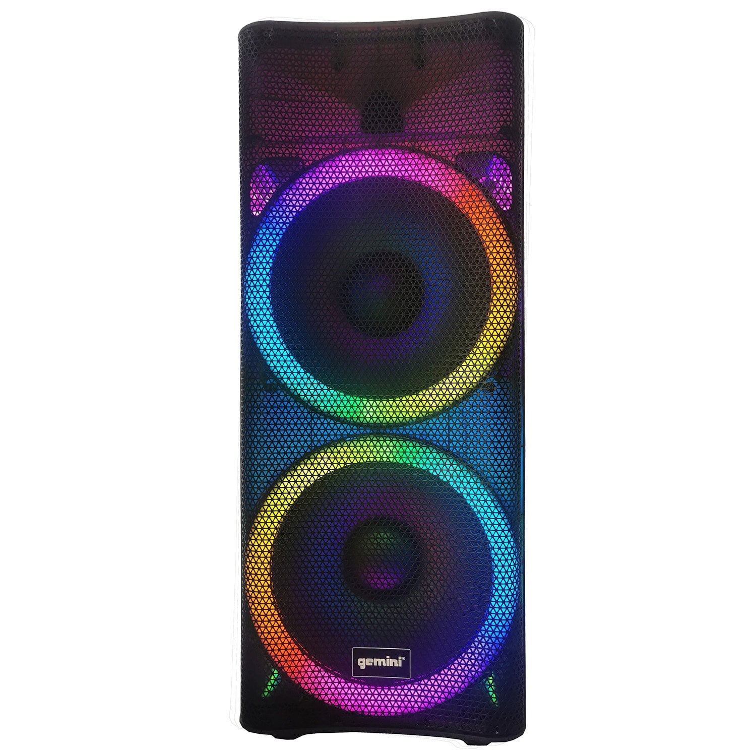 Gemini Ultra 1800 -Watt Bluetooth Indoor/Outdoor Portable Speaker in Black 1 Speaker Set