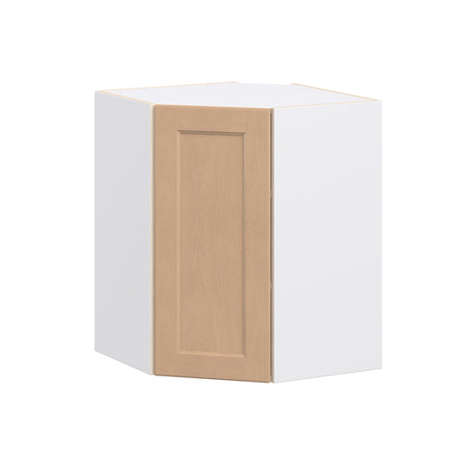 Hugo&Borg Raleigh 24-in W x 30-in H x 24.5-in D Sugar Cookie Wall Fully assembled Cabinet Flat Panel